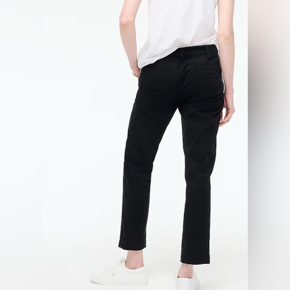 J.Crew Petite High-Rise Girlfriend Chino Pants - Picture 2 of 6